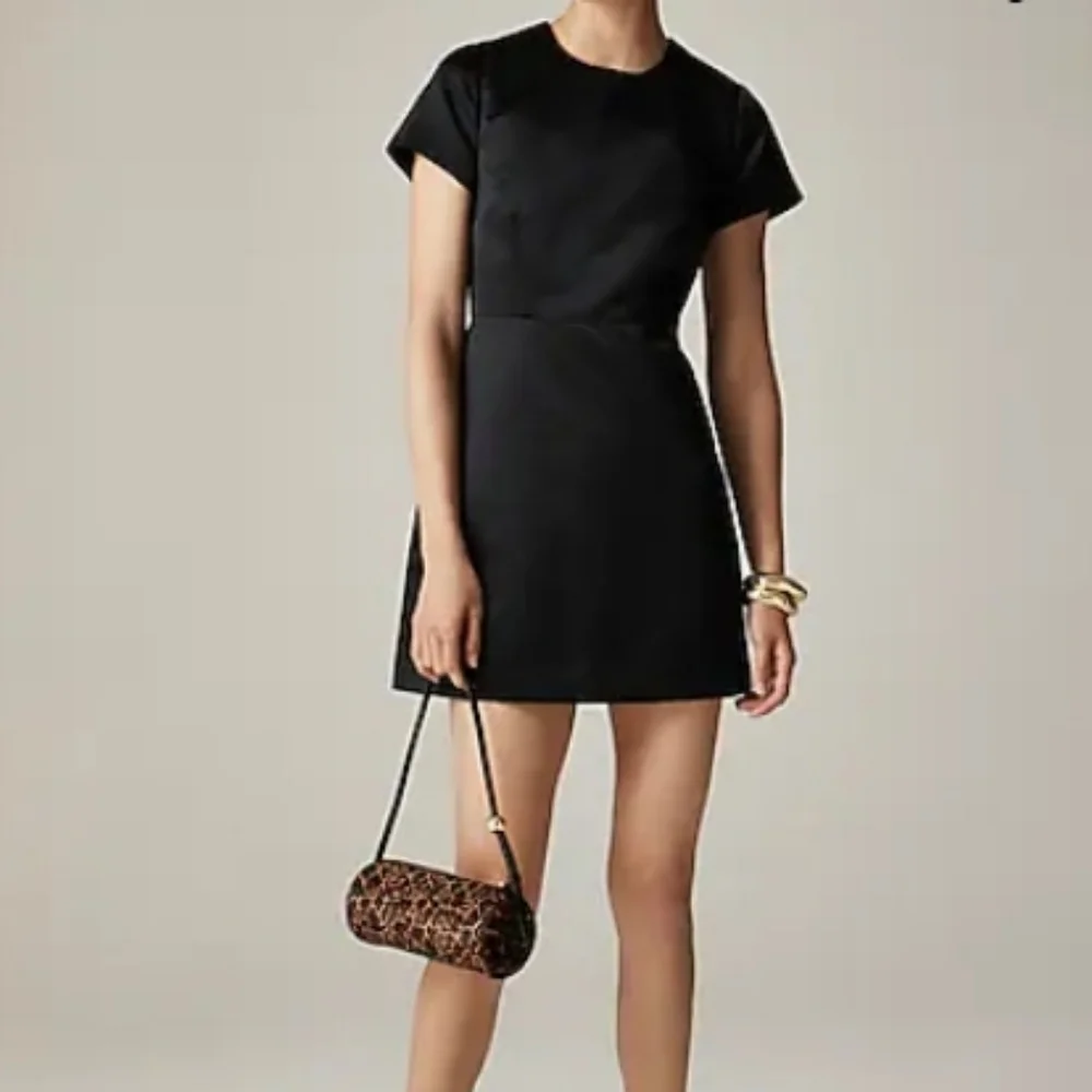 NWT J. Crew Collection Michelle A-line mini dress in duchesse satin